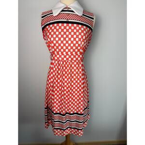 Vintage 1960s Petites by Dan Howard Peter Pan collar Dress